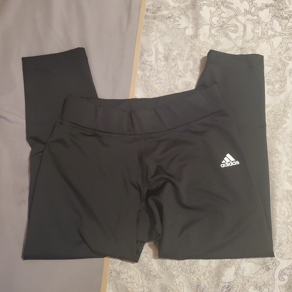 Women's Adidas Climalite black leggings